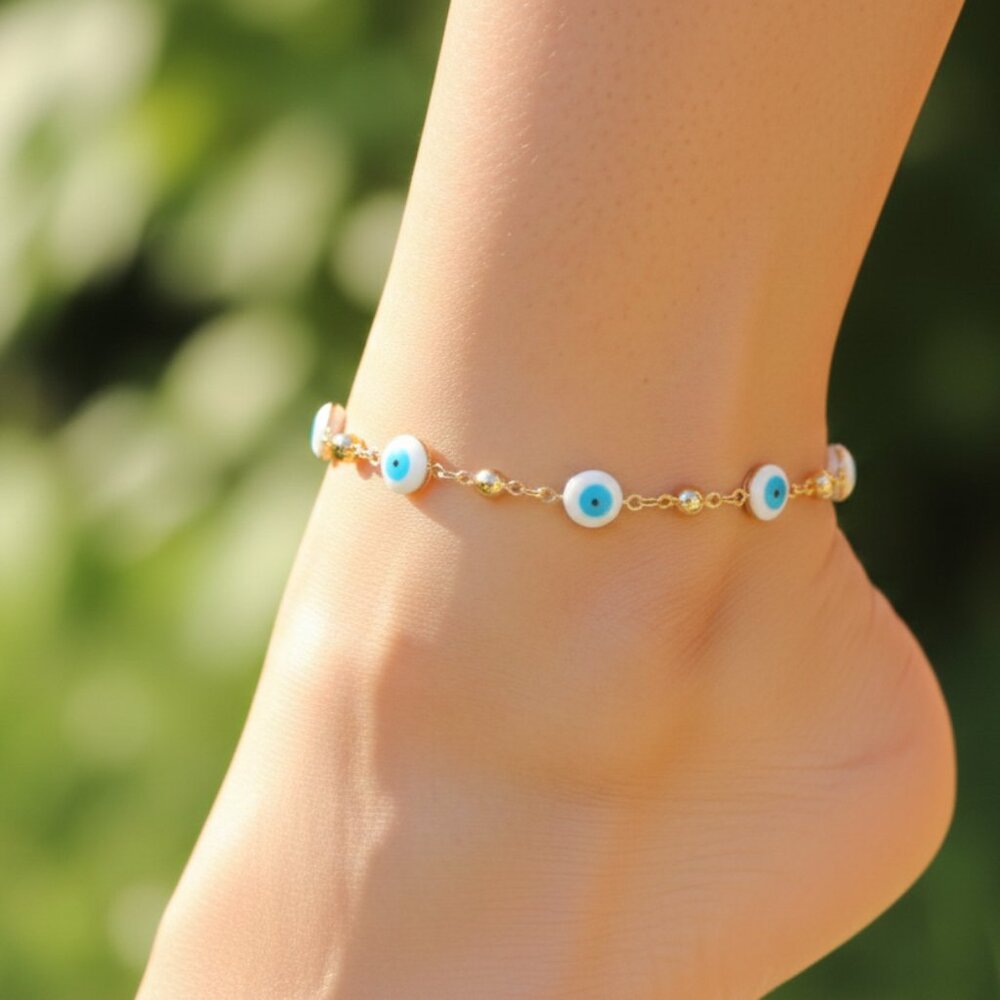 Minimalist Anklet, Sleek & Modern Design, Women’s Fashion, YC110416-A